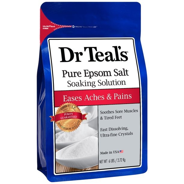 Muối tắm giảm đau nhức Epsom salt Dr Teal's Wellness Therapy/ Therapeutic Soak Eases Aches & Pains