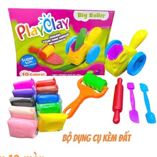 Bộ đồ chơi đất sét tự khô kèm khuôn tạo hình cho bé Toy