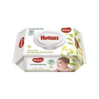 Khăn ướt Huggies không mùi,babycare, bobby (80 miếng/gói) - THảo NHi Kid