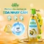 Sữa Tắm Dầu Tắm Ôliv / Oliu 3X Dưỡng Ẩm Da Nhạy Cảm Làm Sạch Sâu Sáng Da Căng Bóng Khỏe Mạnh 650mL