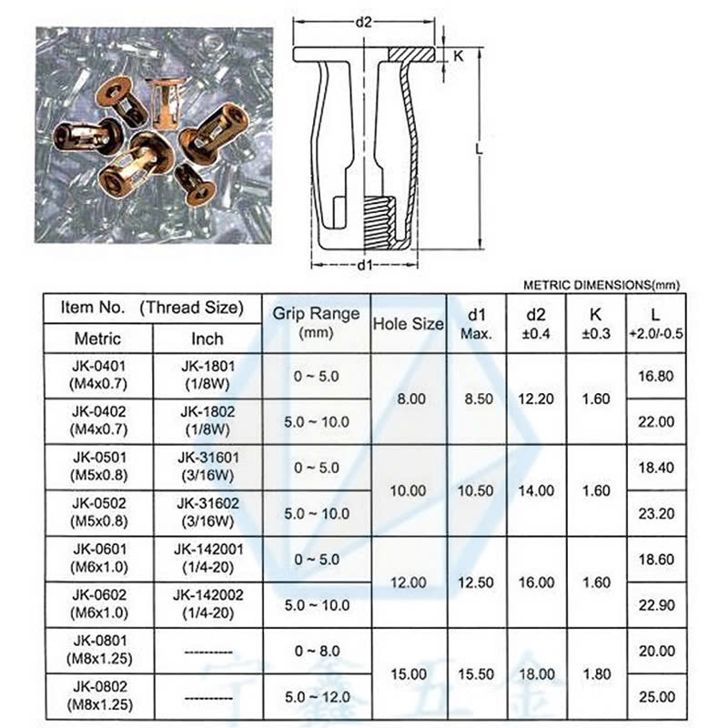 10 cái M4,M5,M6,M8 Đai ốc cánh hoa thép mạ M4-M8