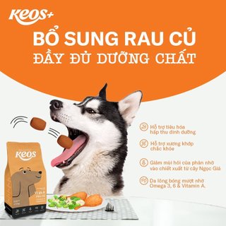 [PP CHÍNH HÃNG] Hạt Keos cho Chó trưởng thành, vị Gà Rau củ (400gr) – KM SỐC! LÊN ĐƠN LÀ CÓ QUÀ