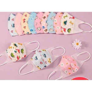 Sét 10 chiếc khẩu trang trẻ em 5d cho bé sơ sinh từ 0 đến 6 tuổi hàng đẹp