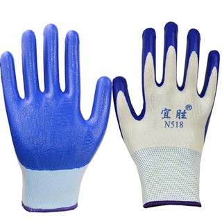 [HỎA TỐC] Bao Tay Lao Động Phủ Sơn Xanh Dùng Trong Cơ Khí Làm Vườn - Găng Tay Bảo Hộ Xây Dựng bởi OKAMAS