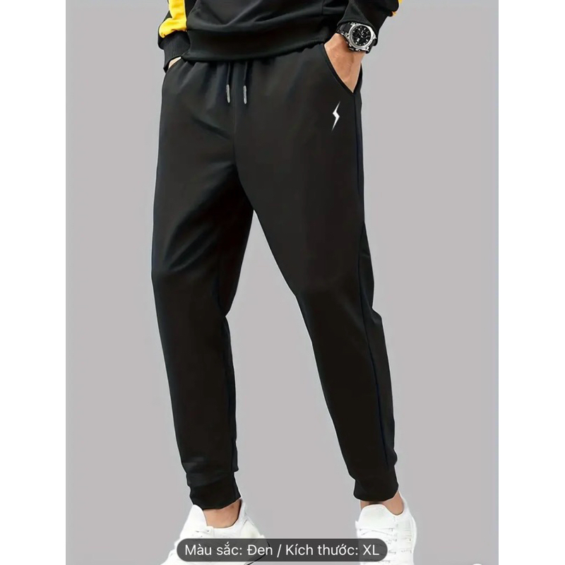 Quần Jogger  Nam Thun Poly Thể Thao Nam Cao Cấp Bis Size Trên 100kg