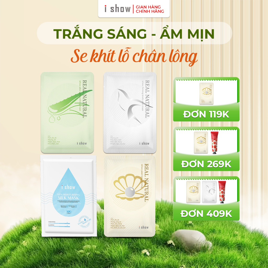 Ảnh Mặt Nạ Giấy I SHOW Dưỡng Sáng Cấp Ẩm Phục Hồi Chống Lão Hoá Cho Làn Da 1