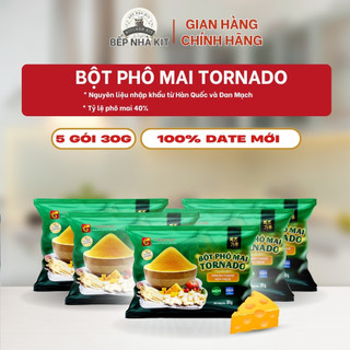 Bột Phô Mai Tornado Tomato T&P Gói 30g, Bột Phô Mai Lắc Dùng Rắc Khoai Tây Chiên, Khoai Lang