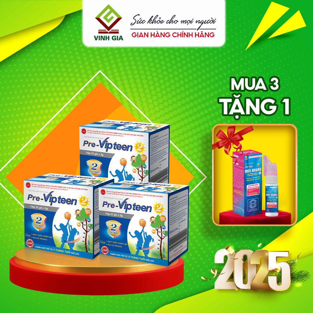 Ảnh Cốm Tăng Chiều Cao Pre-Vipteen 2, Tăng Sức Đề Kháng Cho Trẻ Từ 6 Tháng Tuổi 2