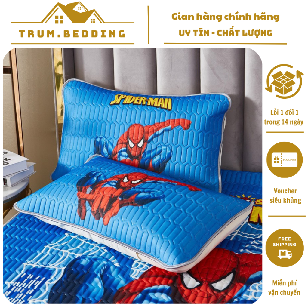 Gối Điều Hòa Cho Bé Đi Học, Cho Trẻ Thoáng Khí Thấm Hút Mồ Hôi 30x50cm