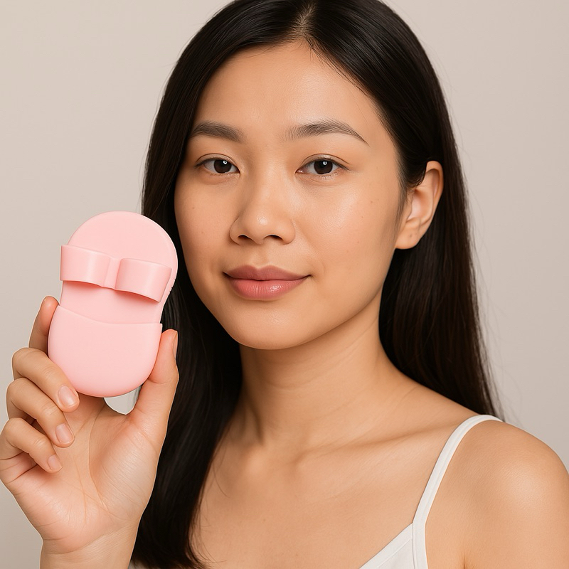 [Quà tặng bán kèm] Miếng Rửa Mặt Silicon Tẩy Tế Bào Chết Da Mặt Dụng Cụ Chăm Sóc Da, Giao Màu Ngẫu Nhiên Skincare Nữ