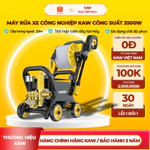 Máy Rửa Xe Công Nghiệp KAW Tầm Phun Xa 20M, Công Suất Lớn 3000W, Dây Ra Vào 20 Mét Dễ Dàng Sử Dụng — ảnh 1