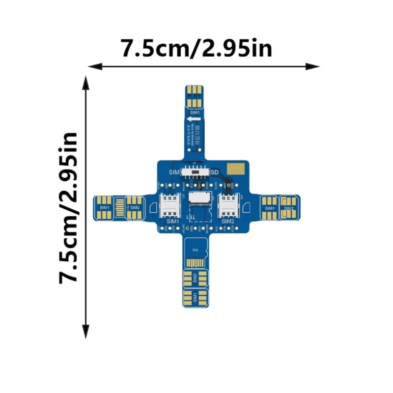 Thiết bị test sóng WYLIE dùng để lắp nhiều SIM kiểm tra tín hiệu sóng, 8 sim