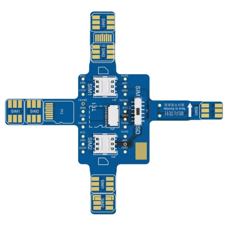 Thiết bị test sóng WYLIE dùng để lắp nhiều SIM kiểm tra tín hiệu sóng, 8 sim