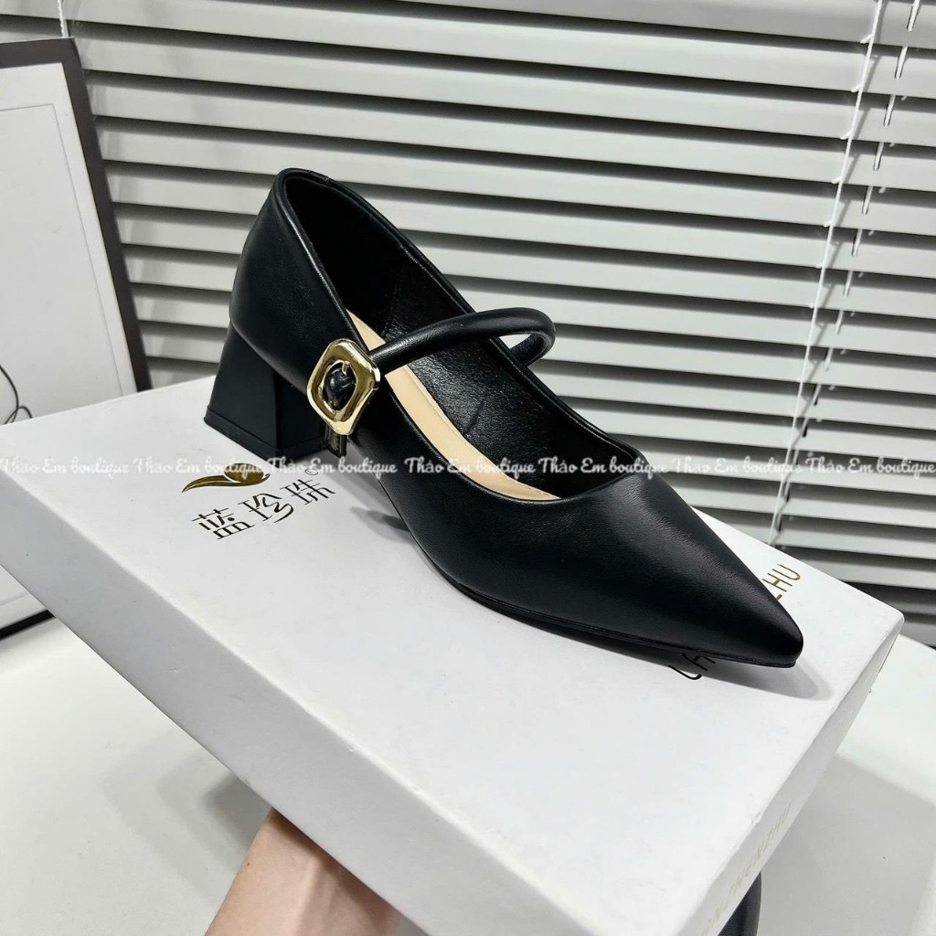 Giày búp bê nữ 5p mũi nhọn da mềm ( mã GCN88) - Thảo Em Boutique