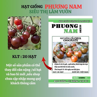 20 Hạt - Hạt Giống Cà Chua Chocolate Phương Nam