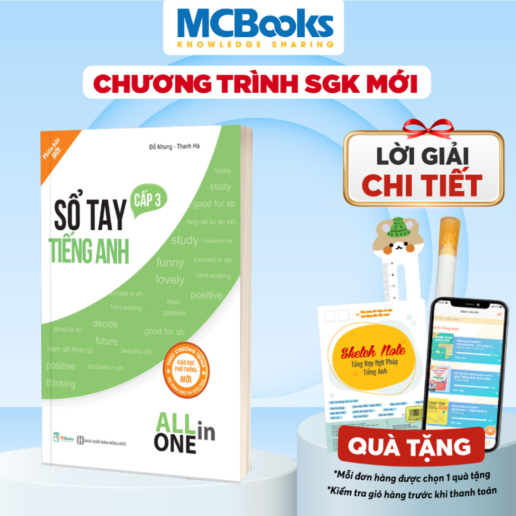 Sách - Sổ tay tiếng anh cấp 3 - All in one