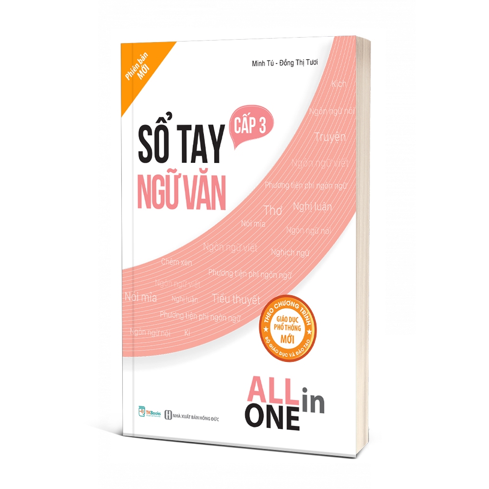 Sách - Sổ tay ngữ văn cấp 3 - All in one (Cập nhật chương trình SGK mới)
