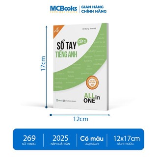 Sách - Sổ tay tiếng anh cấp 3 - All in one