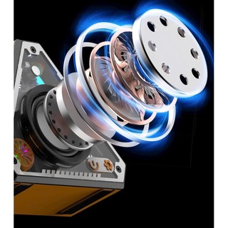 Loa Bluetooth không dây Mini V2, Bass âm tuyệt vời, 360 ° Âm thanh nổi, loa di động sạc trầm