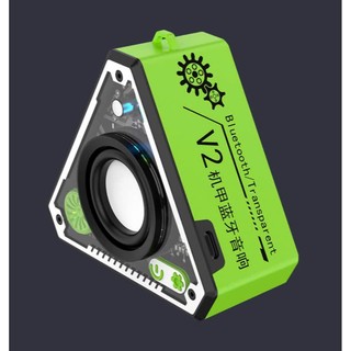 Loa Bluetooth không dây Mini V2, Bass âm tuyệt vời, 360 ° Âm thanh nổi, loa di động sạc trầm