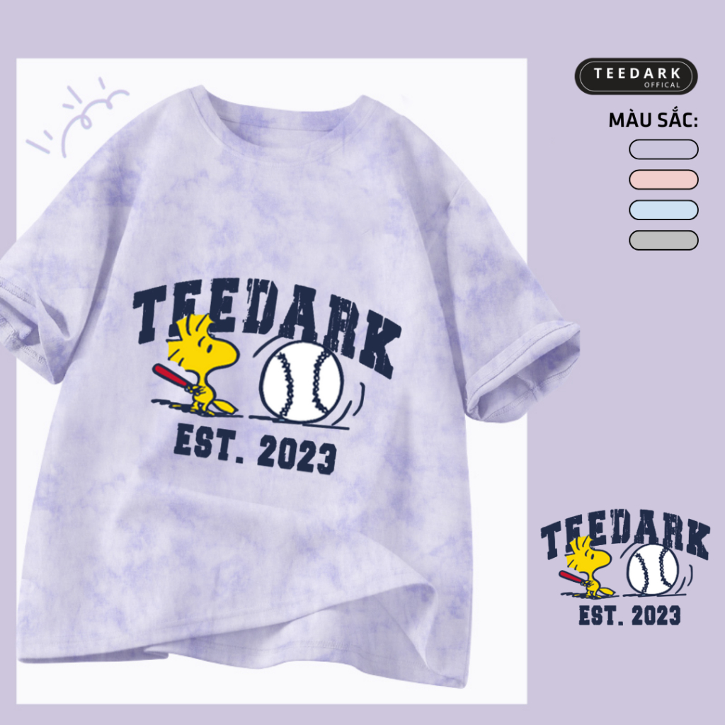 Áo Thun Loang, Áo Phông By TEEDARK Mã SNP Trơn Dáng Rộng Cho Nam Nữ Chất Cotton Thoải Mái Phong Cách | BigBuy360 - bigbuy360.vn
