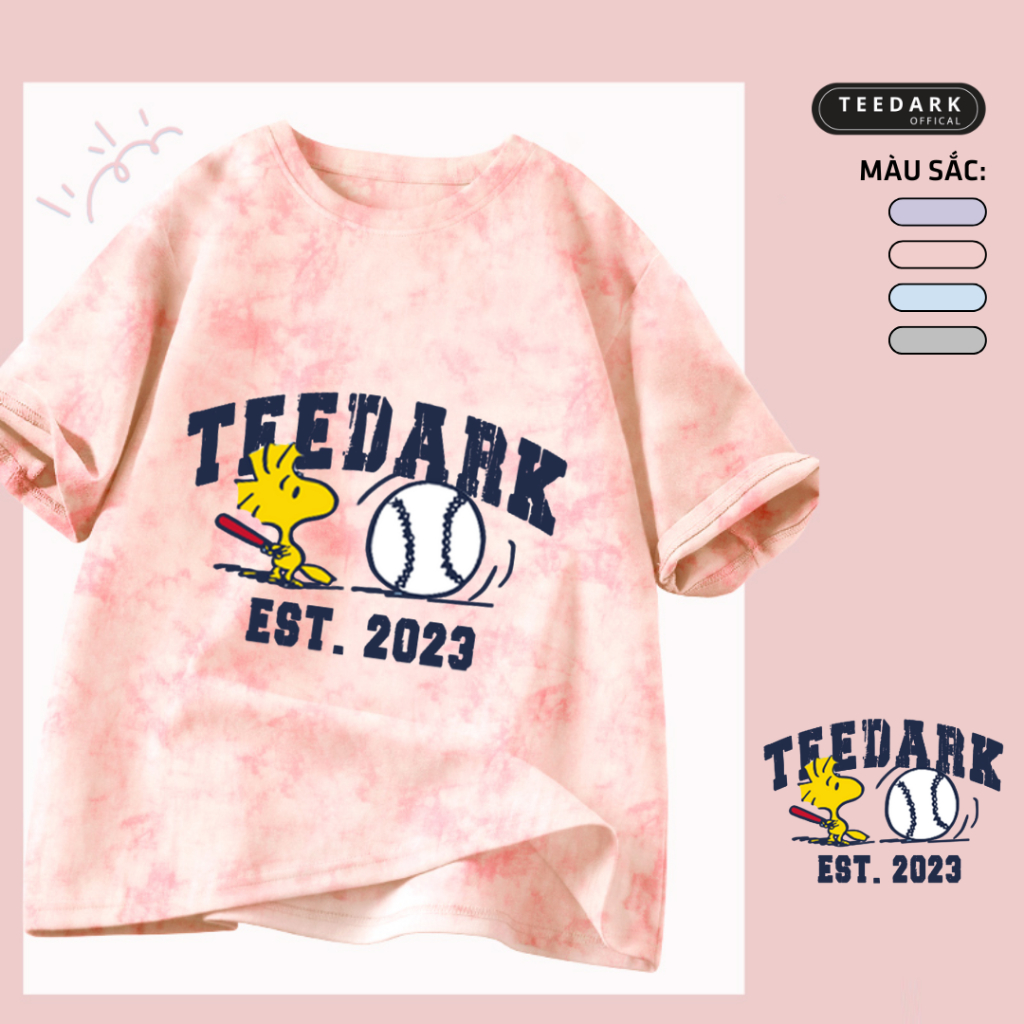 Áo Thun Loang, Áo Phông By TEEDARK Mã SNP Trơn Dáng Rộng Cho Nam Nữ Chất Cotton Thoải Mái Phong Cách | BigBuy360 - bigbuy360.vn
