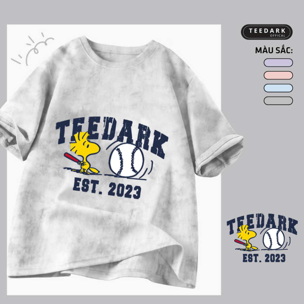 Áo Thun Loang, Áo Phông By TEEDARK Mã SNP Trơn Dáng Rộng Cho Nam Nữ Chất Cotton Thoải Mái Phong Cách | BigBuy360 - bigbuy360.vn