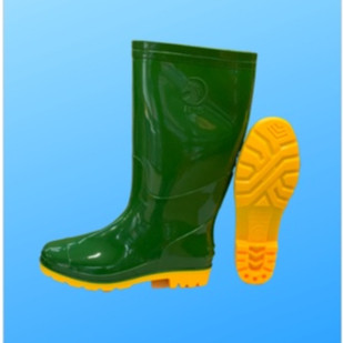 (Ủng Nữ ) Ủng lao động màu xanh Hoa San đế vàng cứng size 39-43, ủng nam 016 BĐ, ủng Hoa San