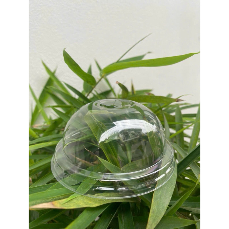 100 Nắp Cầu cốc nhựa 95mm hàng đẹp dày dặn dành cho cốc trà sữa, trà chanh,sinh tố