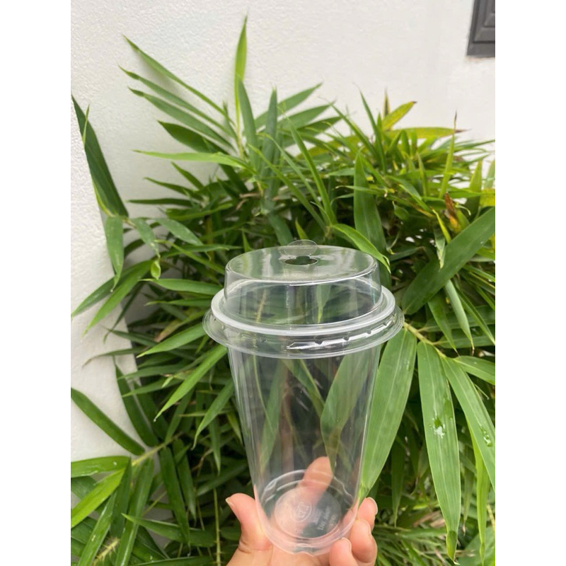 100 Nắp bằng cao 95mm dành cho cốc trà chanh,trà sữa,sinh tố