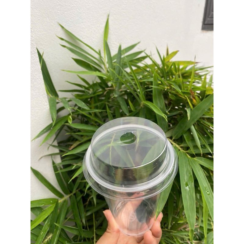 100 Nắp bằng cao 95mm dành cho cốc trà chanh,trà sữa,sinh tố