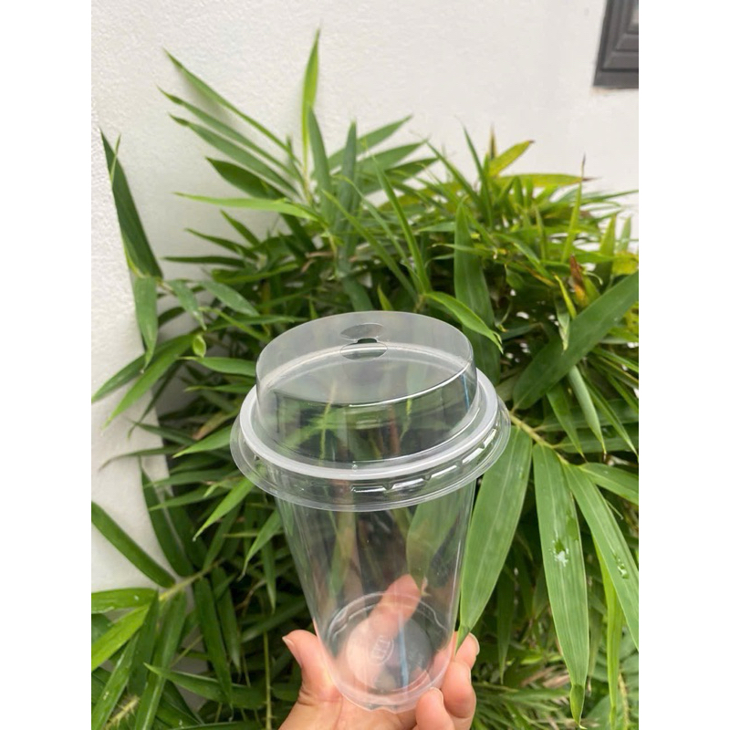 100 Nắp bằng cao 95mm dành cho cốc trà chanh,trà sữa,sinh tố