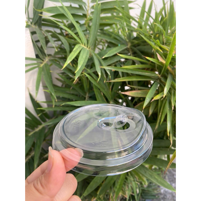 100 Nắp uống trực tiếp 95mm dành cho cốc trà chanh, trà sữa, sinh tố