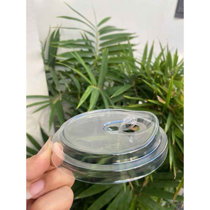 100 Nắp uống trực tiếp 95mm dành cho cốc trà chanh, trà sữa, sinh tố