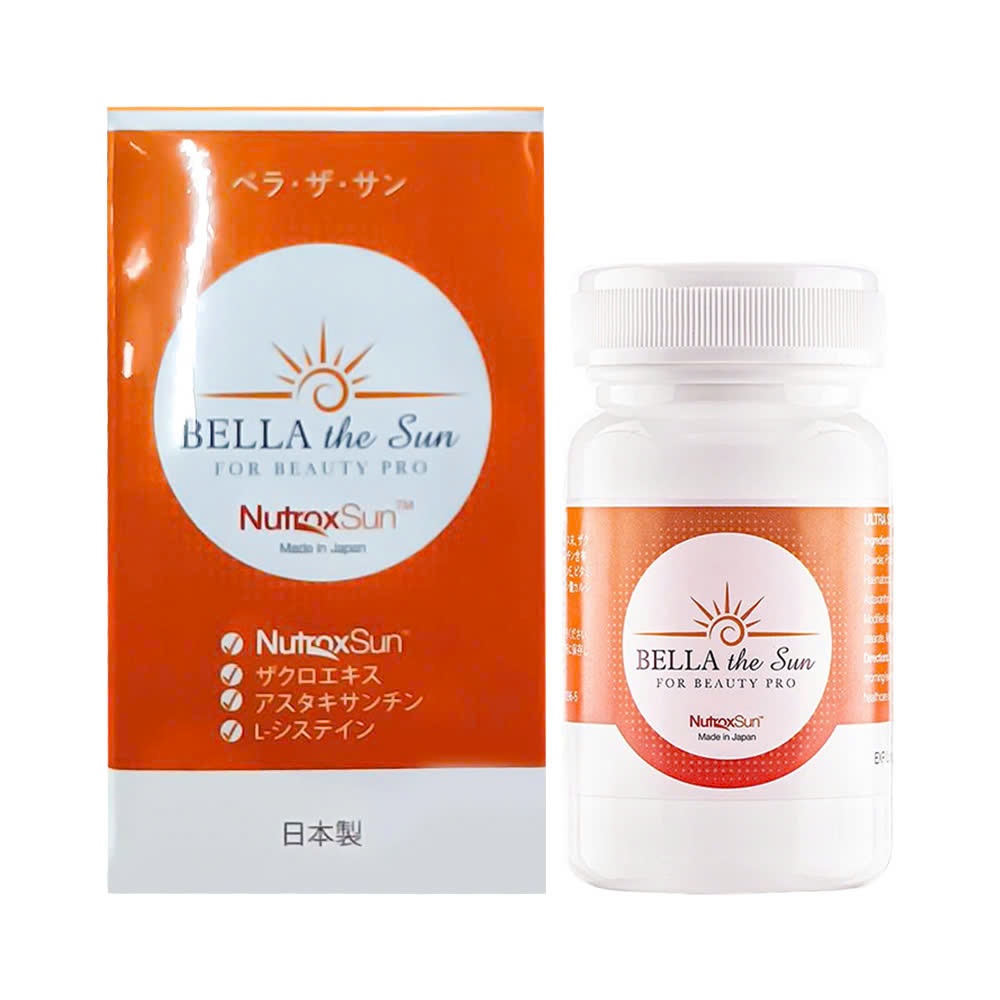 Viên Uống Chống Nắng Và Sáng Da Bella The Sun Nhật Bản Hộp 30 Viên