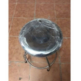 Ghế xoay Inox  tăng giảm được chiều cao 4 chân an toàn dùng cho bệnh viện, phòng khám
