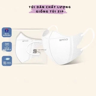 Quần jean loe Khẩu trang 5d Taki 3 lớp kháng khuẩn Chống Tia UV