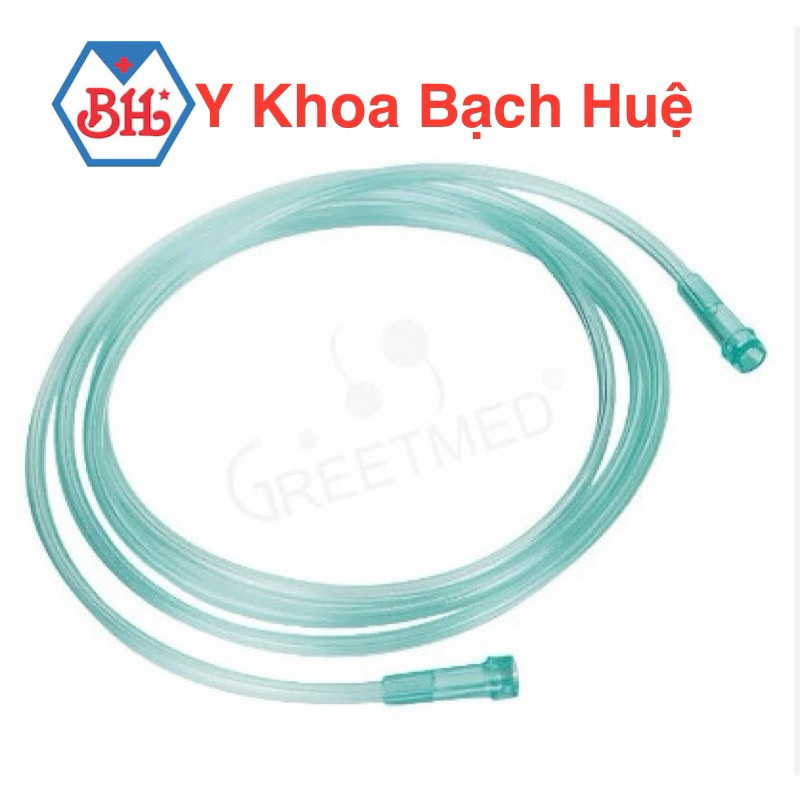 Dây nối Oxy chiều dài 2m. Dây nối oxy 2m ,nhựa dẻo y tế, an toàn cho bệnh nhân
