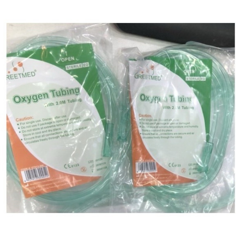 Dây nối Oxy chiều dài 2m. Dây nối oxy 2m ,nhựa dẻo y tế, an toàn cho bệnh nhân