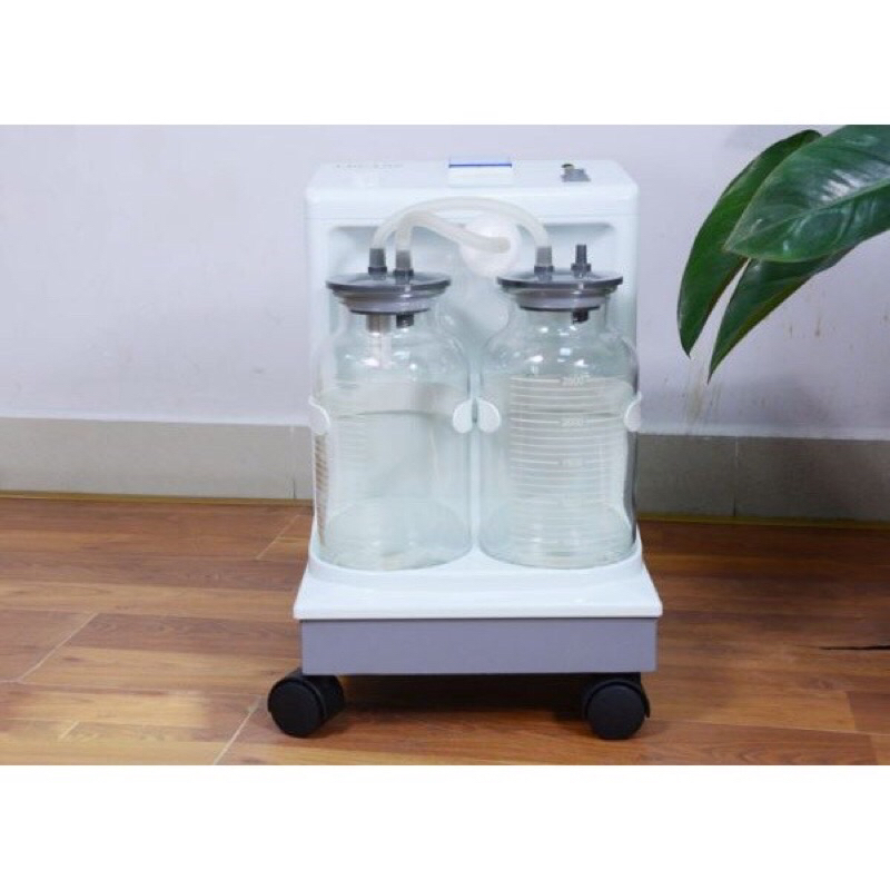 Máy hút dịch mũi,hút đờm 2 bình Medally SS-8A. Máy Hút Đờm Dãi, Hút Dịch Y Tế Chuyên Dụng Cho Phòng Khám, Bệnh Viện