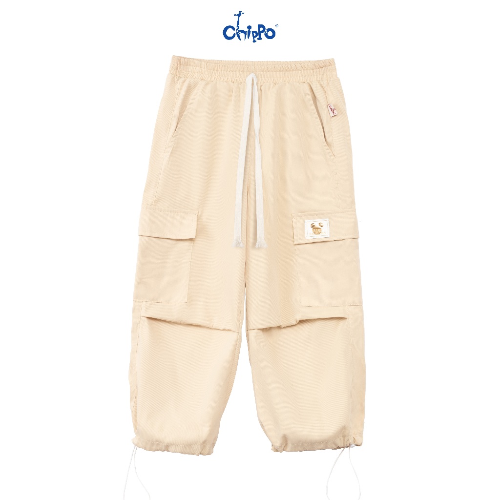 Ảnh Quần Jogger Kaki bé gái Chippo chất liệu kaki mềm mại thoải mái cho bé từ 7 đến 12 Tuổi(21-40Kg) 1