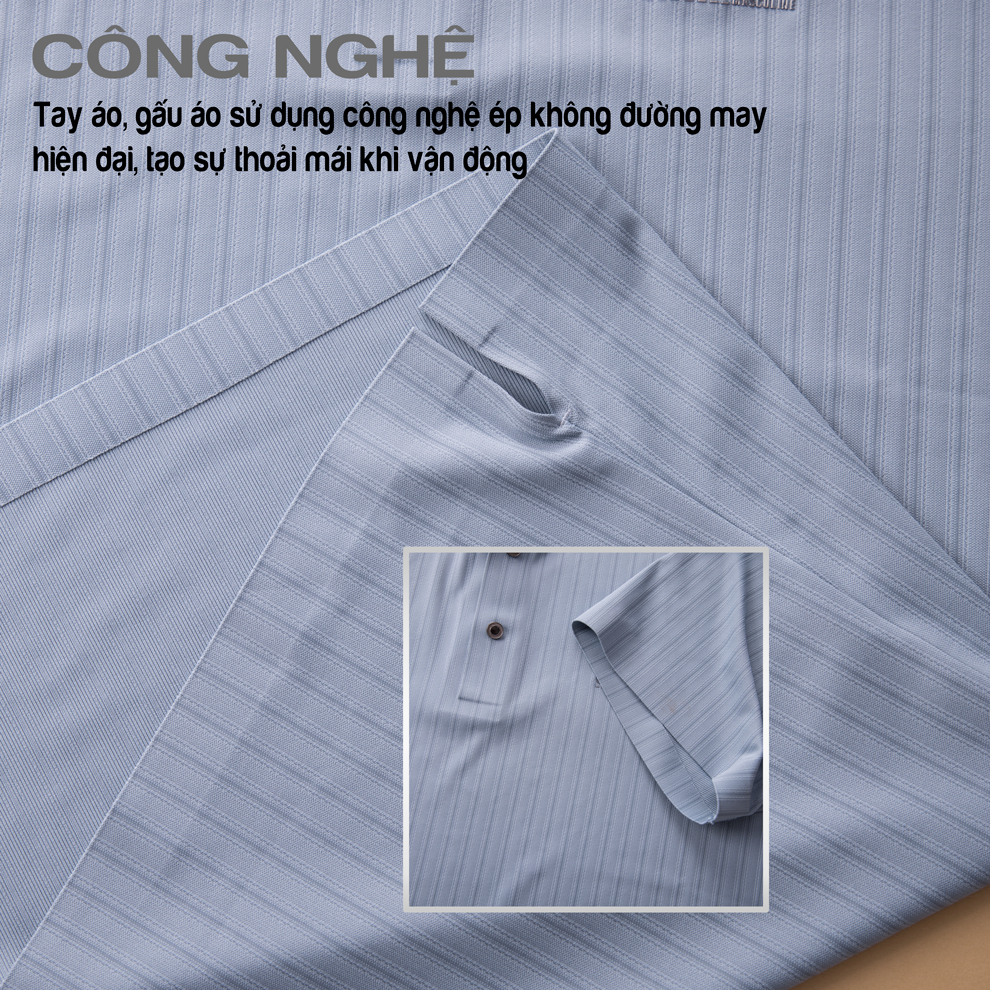 Áo polo nam cao cấp MASCULINE MPL504 Thiết kế hiện đại  dáng slim fit co giãn tốt bền màu