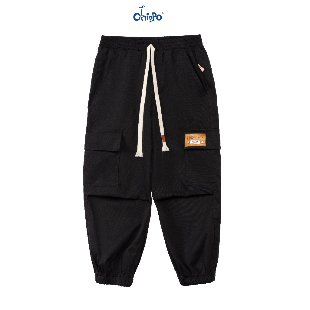 Ảnh Quần Jogger Kaki bé trai Chippo chất liệu mỏng mềm thoải mái cho bé từ 7 đến 12 Tuổi(21-40Kg) 1