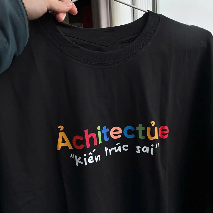 Áo phông Unisex KIẾN TRÚC SƯ ARCHITECTURE MEME HÀI HƯỚC áo thun tay lỡ chất liệu cotton mềm mịn TA230