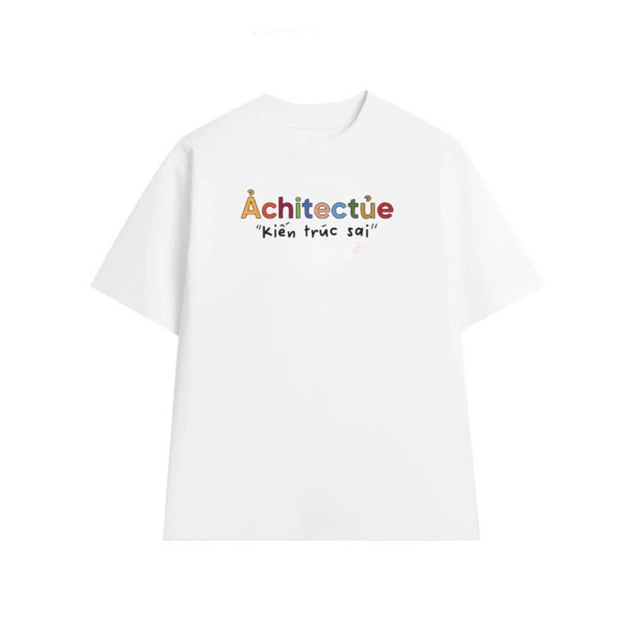 Áo phông Unisex KIẾN TRÚC SƯ ARCHITECTURE MEME HÀI HƯỚC áo thun tay lỡ chất liệu cotton mềm mịn TA230