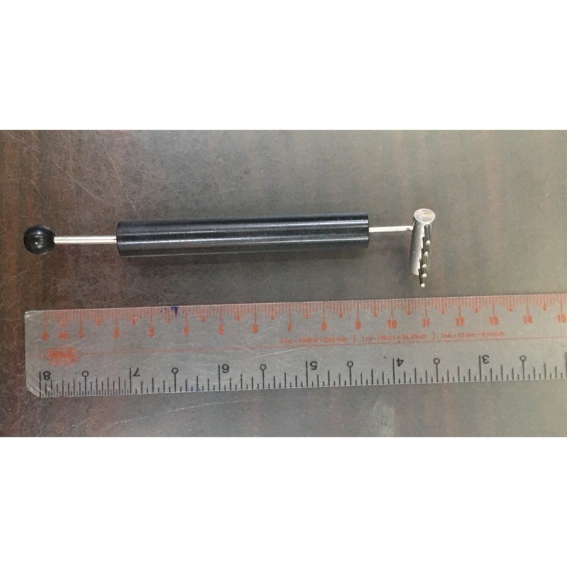Cây lăn diện chẩn 2 đầu nhỏ dài 12 cm.