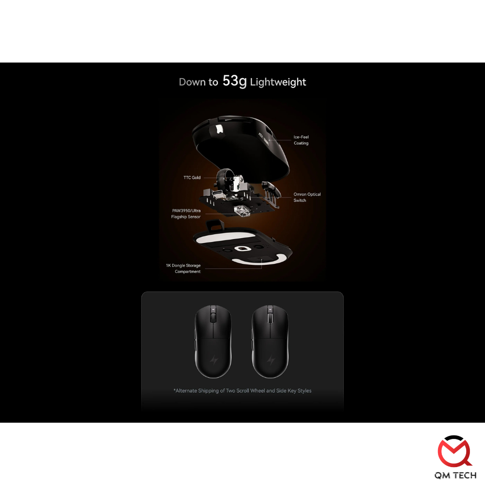 Chuột chơi game VXE ATK A9 | A9 SE | A9 UltraMax | A9 Ultimate | A9 Air Wireless hỗ trợ 8000Hz - QMTECH STORE | BigBuy360 - bigbuy360.vn