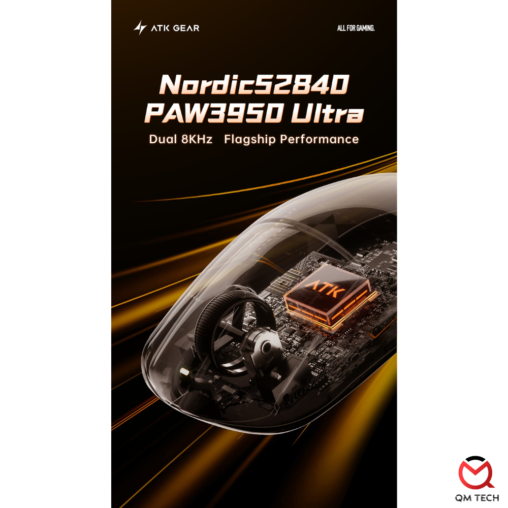 Chuột chơi game VXE ATK A9 | A9 SE | A9 UltraMax | A9 Ultimate | A9 Air Wireless hỗ trợ 8000Hz - QMTECH STORE | BigBuy360 - bigbuy360.vn