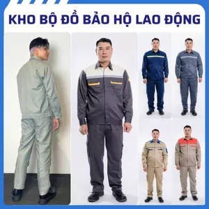 Bộ Đồ Bảo Hộ Lao Động Quần áo bảo hộ lẻ có Phản Quang Chất vải kaki nhẹ thoáng mát