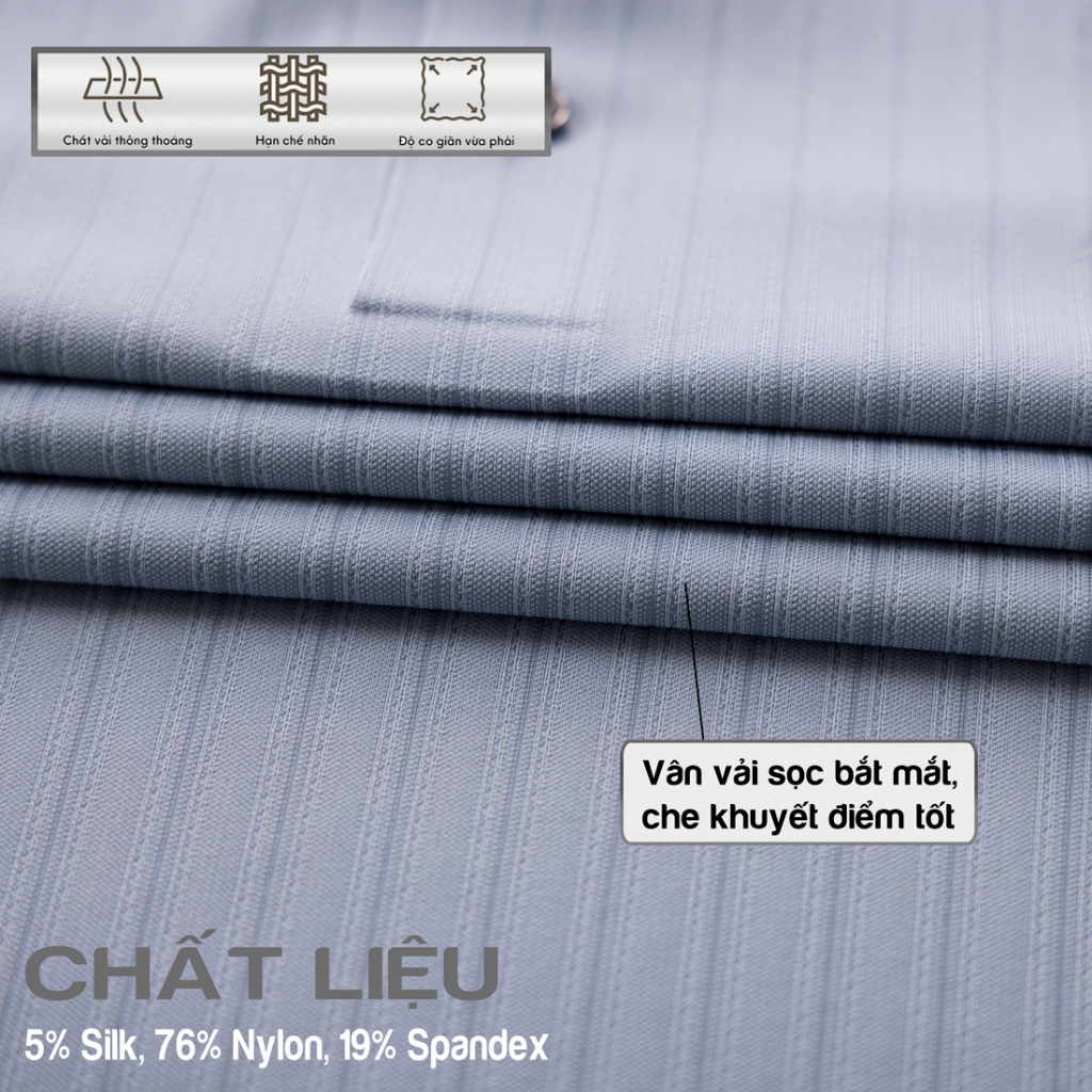 Áo polo nam cao cấp MASCULINE MPL504 Thiết kế hiện đại  dáng slim fit co giãn tốt bền màu